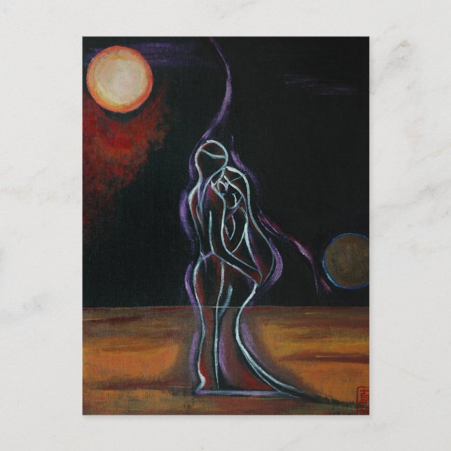 Tvillinglampor Vykort (Framsida)