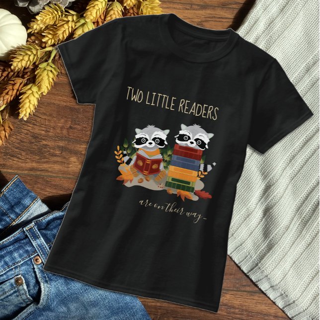 Tvillingläsare för mamma-to-be-tvillingläsare T-Sh T Shirt (Skapare uppladdad)