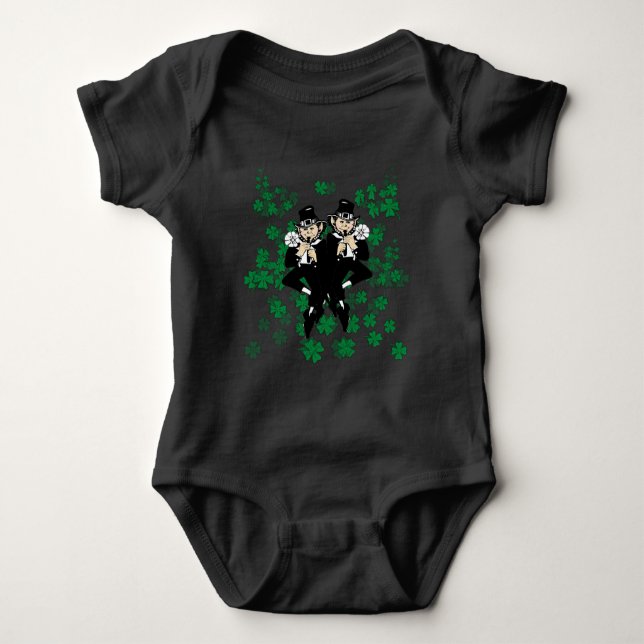Tvillinglycka Lucky Irish Twins Tee (Framsida)