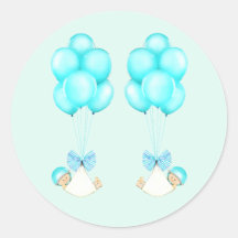 Tvillingpojkar Baby Shower