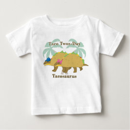 Tvillingpojke/flicka Taco Twos-day Birthday T Shirt