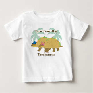 Tvillingpojke/flicka Taco Twos-day Birthday T Shirt