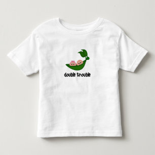 Tvillingpojke/flickkläder Tee