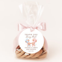 Tvillingpojke Tvillingflicka Teddybjörn Bebisdopp