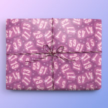Tvillingprimtal Math Constellations Rosa Lila