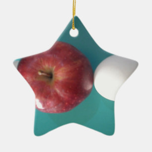 Tvillingrödäpple för paj.JPG Julgransprydnad Keramik