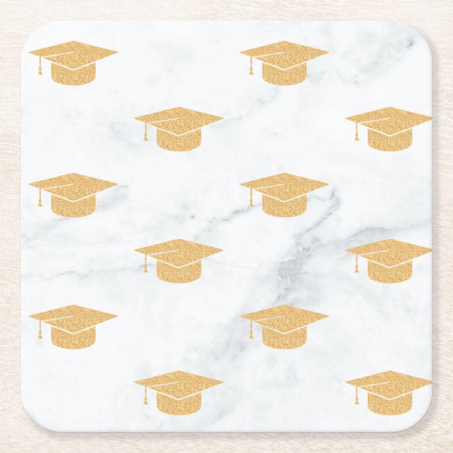 TvillingStudentfest Underlägg Papper Kvadrat (Framsidan)