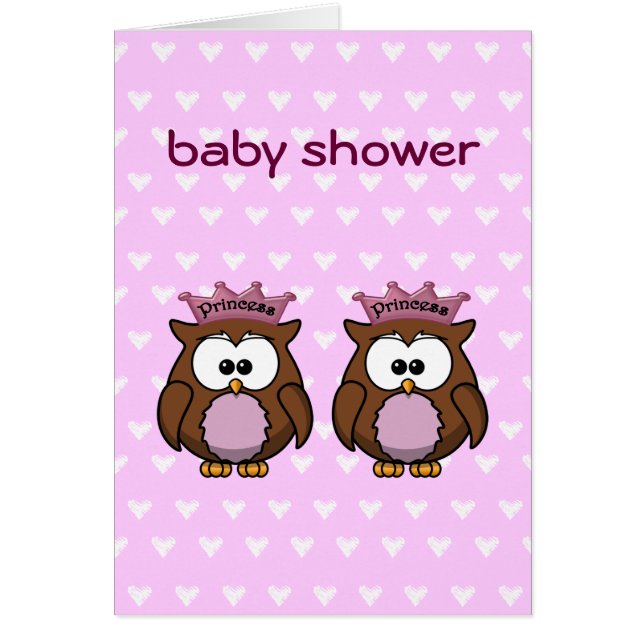 Tvillingtornen uggla hälsningskort (Framsidan)