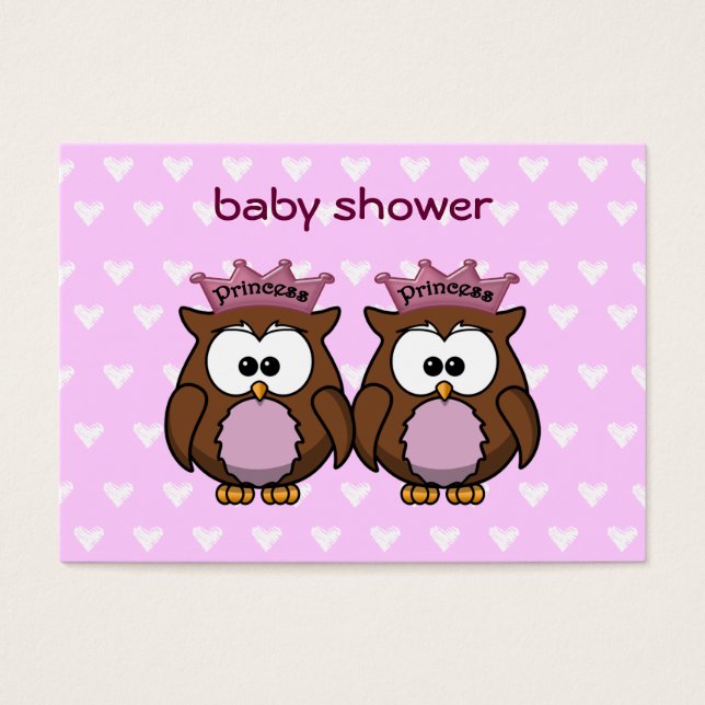 Tvillingtornen uggla visitkort (Framsidan)