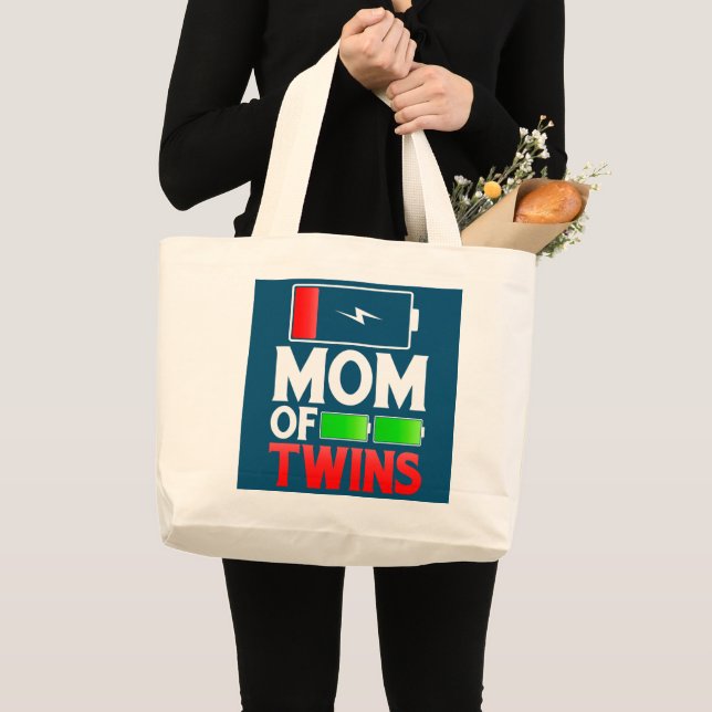 Tvillingvis Mamma, ny mamma i Twillingar Mamma Jumbo Tygkasse (Framsida (produkt))
