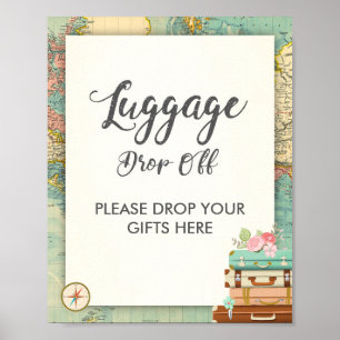 Tvinga av skylt Travel dusch Miss till Mrs.