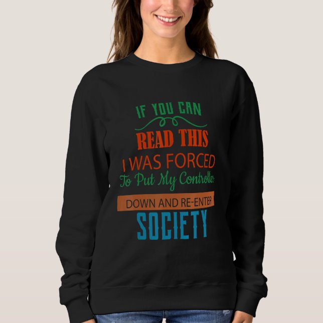 Tvinga mig att lägga ner min styrenhet i Humor T Shirt (Framsida)