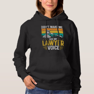 Tvinga mig inte att använda min advokatton Advokat T Shirt
