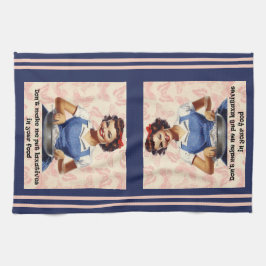 Tvinga mig inte att lägga laxermedel i mathandduke kökshandduk