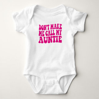 Tvinga mig inte att ringa min faster pojkflicka t shirt