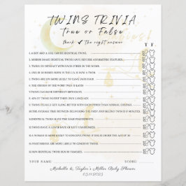 Tvinga Trivia Game True eller False