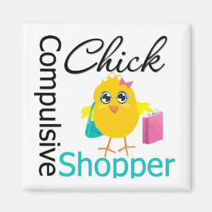 Tvingande Chick för köpare Magnet