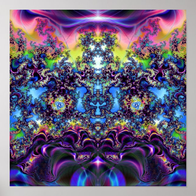 Tvinklad Poster (12 x 12 tum) för teckningsutskrif (Framsidan)