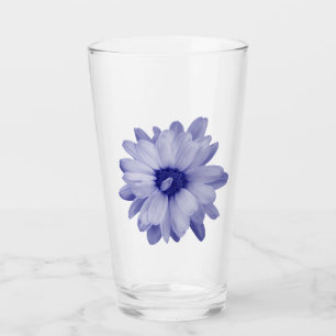 tvinnad blå petal glaskopp