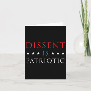 Tvisten är patriotisk Shirt USA:s politiska motstå Kort