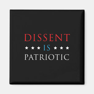 Tvisten är patriotisk Shirt USA:s politiska motstå Magnet