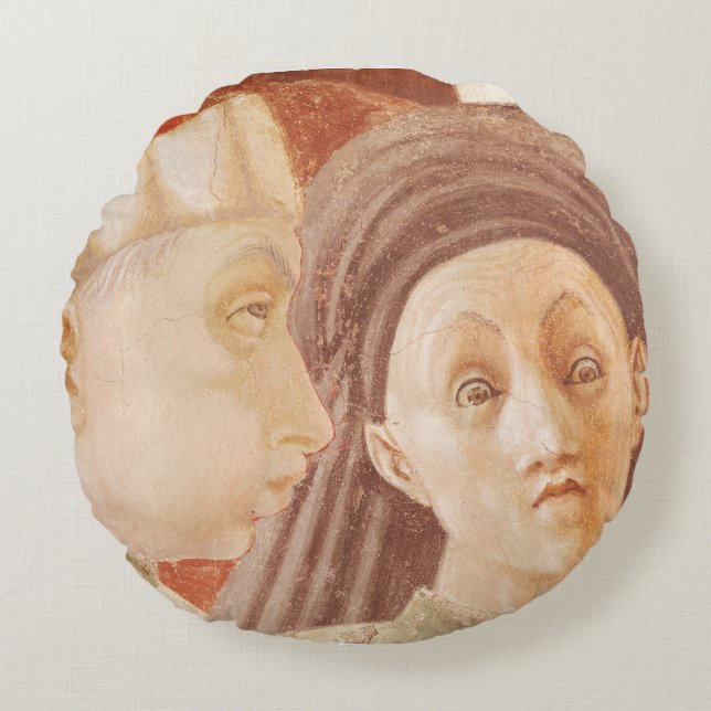 Tvisten av St Stephen, 1433-34 Rund Kudde (Framsidan)