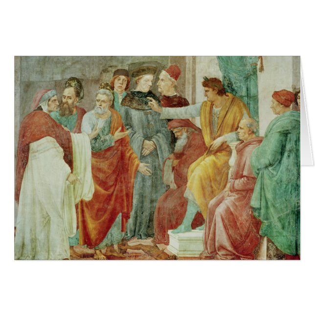 Tvisten med Simon Mago Hälsningskort (Framsidan Horizontal)