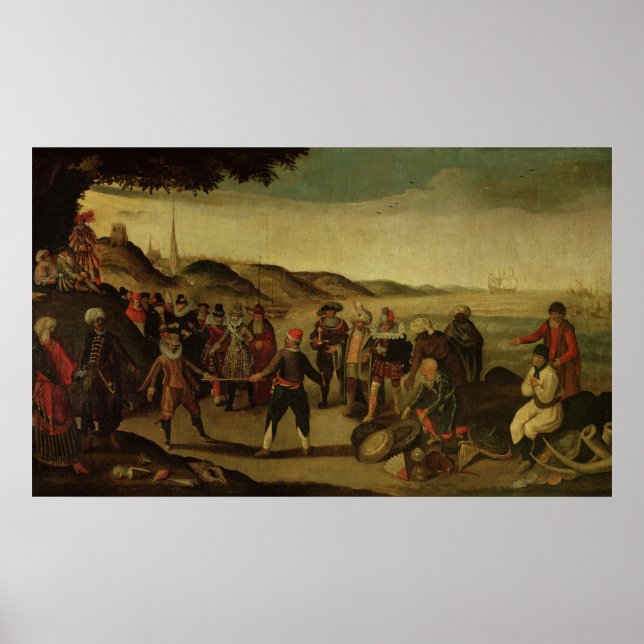 Tvisten om Golden Baton Poster (Framsidan)