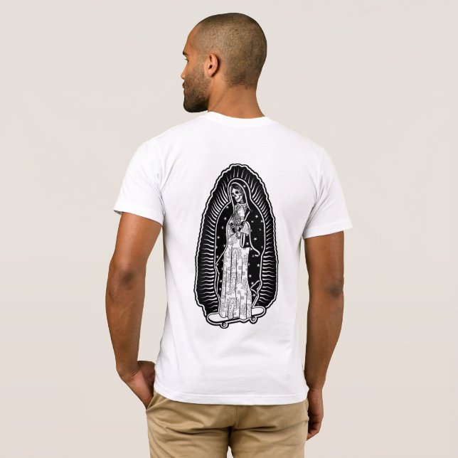 TVISTERAD HILO-VIRGIN MARY SKATING T SHIRT (Hel baksida)