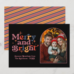 Tvistocken Miste Retro Jul Familjefoto Julkort
