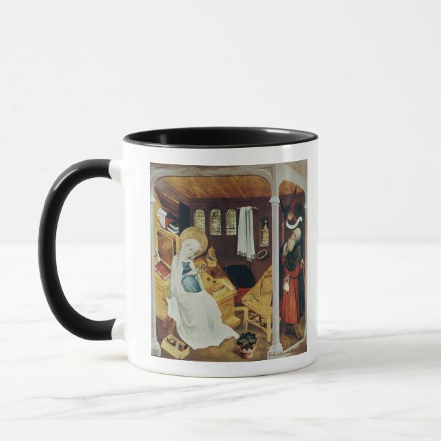 Tvivel av St Joseph, c.1410-20 Mugg (Vänster)
