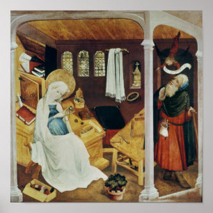 Tvivel av St Joseph, c.1410-20 Poster