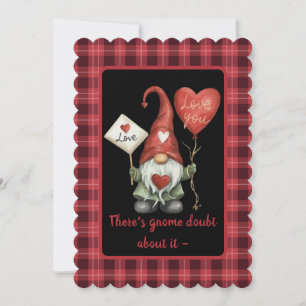 Tvivel om det - Valentines day-platta kort
