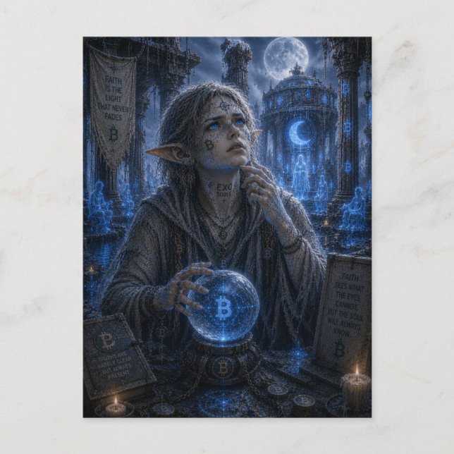 Tvivel / Oracle / Månens tempel Vykort (Framsida)