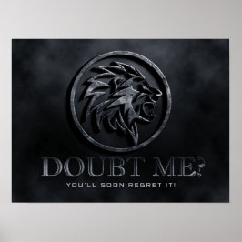 Tvivla mig? poster
