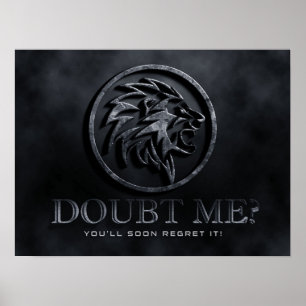 Tvivla mig? poster