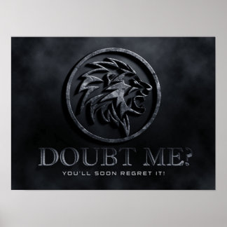 Tvivla mig? poster