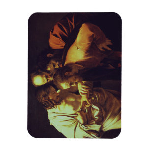 Tvivlet hos Thomas av Caravaggio Magnet