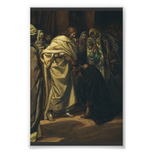 Tvivlet hos Thomas av James Tissot Fototryck
