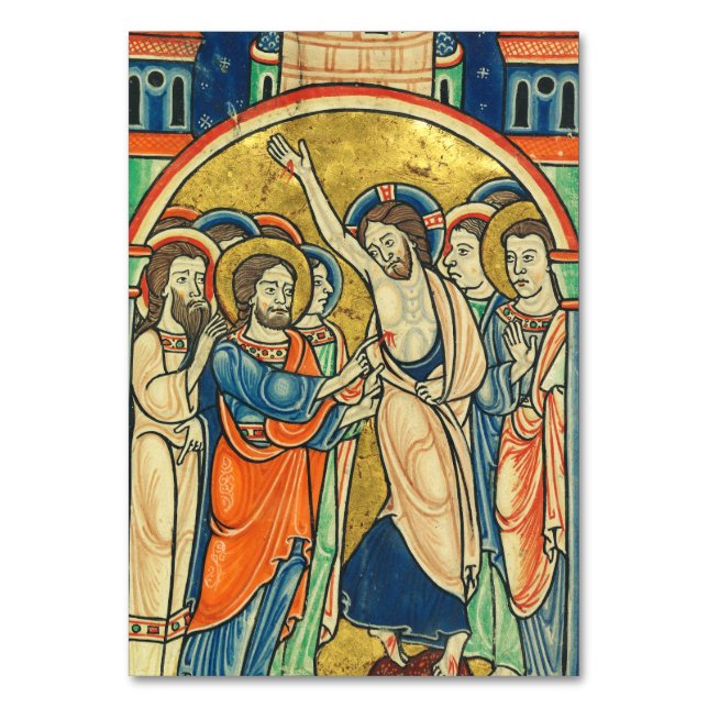 Tvivlet hos Thomas från Psalter Bordsnummer (Framsidan)
