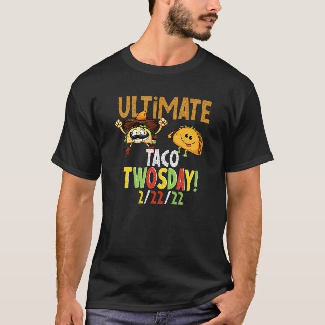 Tvosdag Tvosdag: Ultimate Tvosday Tisdag 2-2 T Shirt (Framsida)