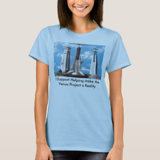 TVP1_01 stöttar jag portion gör Venus Proje… T-shirt
