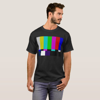 TVpubfärg testar T Shirt