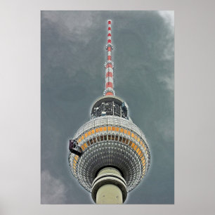 Tvtorn (Fernsehturm), Berlin (tv2) Poster