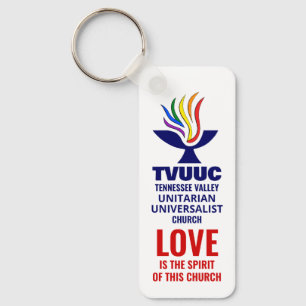 TVUC Chalice Logotyp Symbol, Kärlek är själen Nyckelring