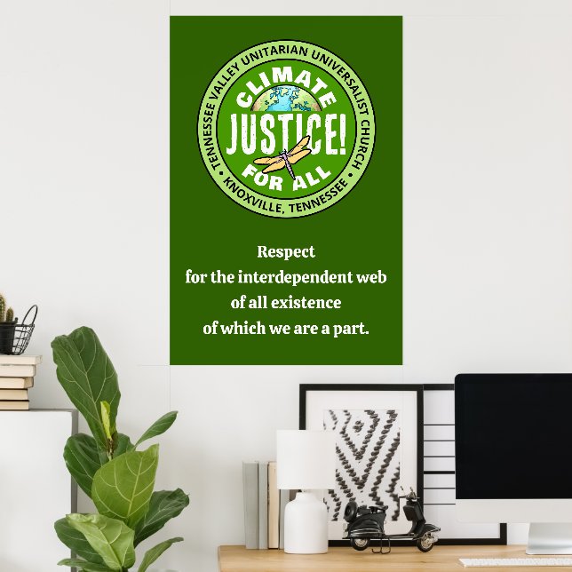 TVUUC Klimaträttvisa! För alla Poster (Hemmakontoret)