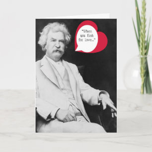 Twain valentin helgkort