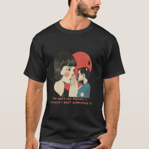 Twains Citat Kvickhet Överförklarad & Mindre Först T Shirt