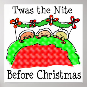 Twas Natt Före jul Poster