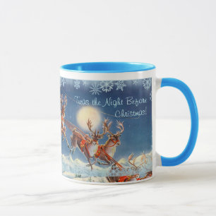'Twas NATTEN FÖR JUL av SHARON SHARPE Mugg